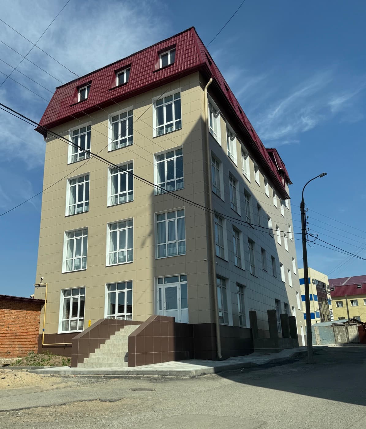 Построенный офисный центр ИЛОВ в Чебоксарах